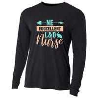 Ne Eggcellent L&d Nurse Labor Day Gift Cooling Performance Long Sleeve Crew