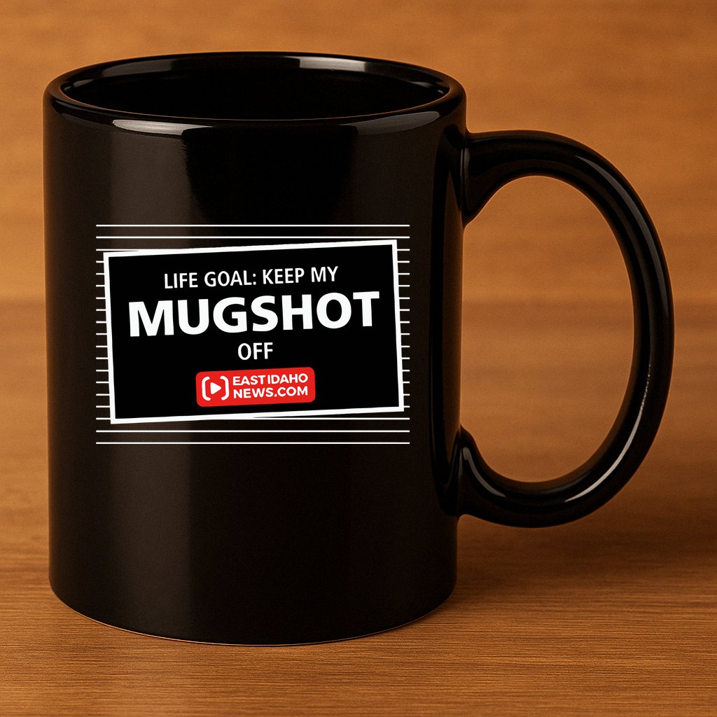 Nate Eaton Life Goal Keep My Mugshot Off Eastidaho 11oz C Handle Ceramic Mug
