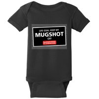Nate Eaton Life Goal Keep My Mugshot Off Eastidaho Baby Bodysuit