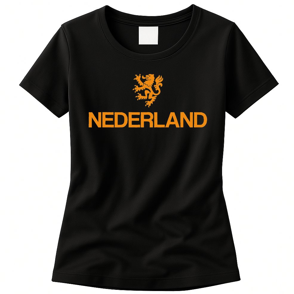 Nederland Emblem Lion Netherlands Womens T-Shirt