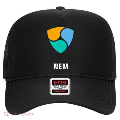 Nem Classic High Crown Mesh Back Trucker Hat