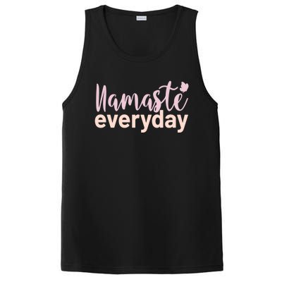 Namaste Everyday Meditation Yogi Life Yoga Funny Gift PosiCharge Competitor Tank