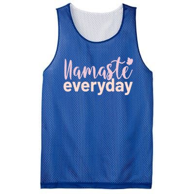 Namaste Everyday Meditation Yogi Life Yoga Funny Gift Mesh Reversible Basketball Jersey Tank