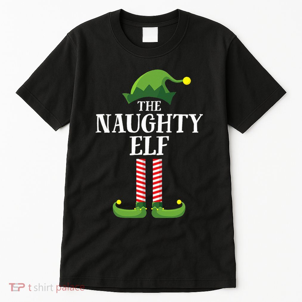 Naughty Elf Matching Family Group Christmas Party Pyjamas Tall T-Shirt