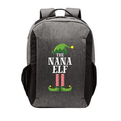 Nana Elf Matching Family Group Christmas Party Vector Backpack