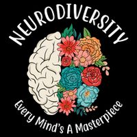 Neurodiversity Every Minds A Masterpiece Brain Floral Bucket Hat
