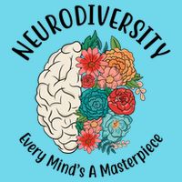 Neurodiversity Every Minds A Masterpiece Brain Floral Button