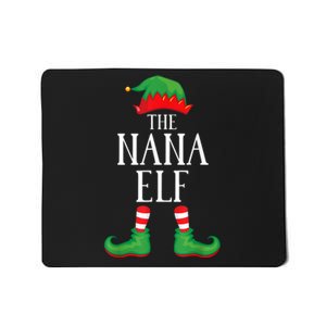 Nana Elf Matching Group Xmas Funny Family Christmas Mousepad