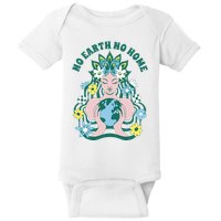 No Earth No Home Female Nature Baby Bodysuit