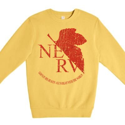 Nerv Evangelion Premium Crewneck Sweatshirt