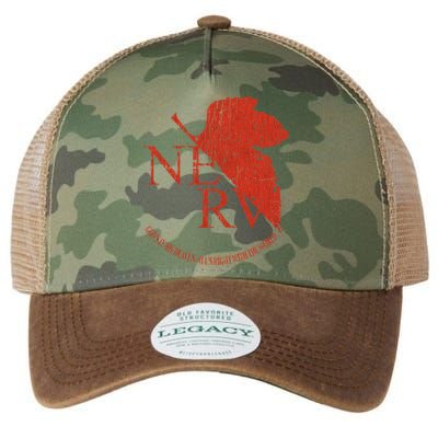 Nerv Evangelion Legacy Tie Dye Trucker Hat