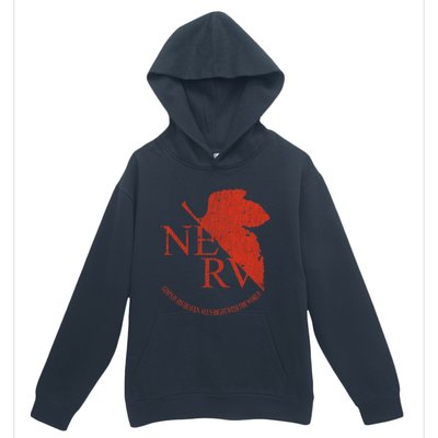 Nerv Evangelion Urban Pullover Hoodie