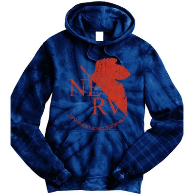 Nerv Evangelion Tie Dye Hoodie