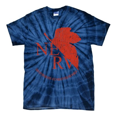 Nerv Evangelion Tie-Dye T-Shirt