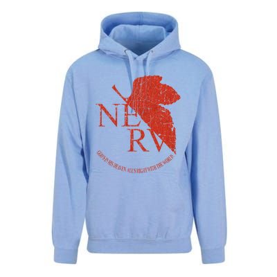 Nerv Evangelion Unisex Surf Hoodie