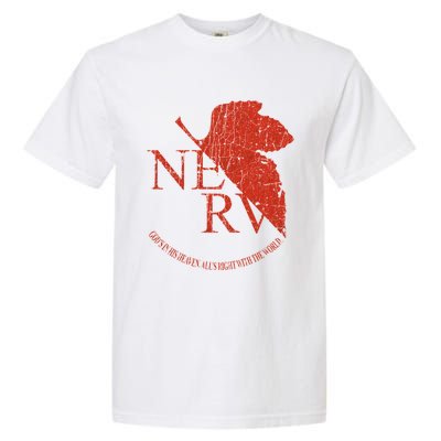 Nerv Evangelion Garment-Dyed Heavyweight T-Shirt