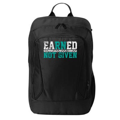 Nurse Earned Not Given Gift City Backpack