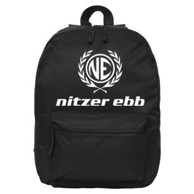 Nitzer Ebb 16 in Basic Backpack