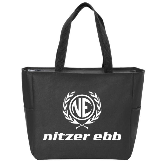 Nitzer Ebb Zip Tote Bag