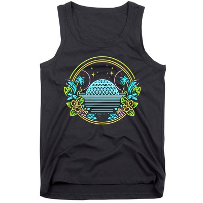 Neon Epcot Tank Top