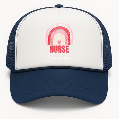 Nurse Endoscopy Nurse Endo Tech Colonoscopy Colon Anatomy Gift Trucker Hat