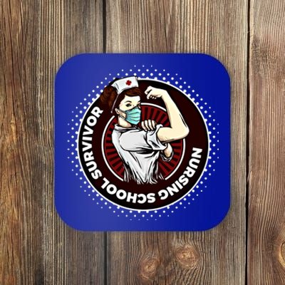 Nurse Education Nursing School Survivor Graduaction Gift Cool Gift Coaster