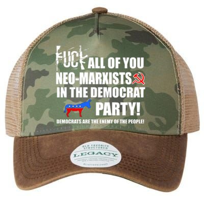 Neo Marxist Democrats Legacy Tie Dye Trucker Hat