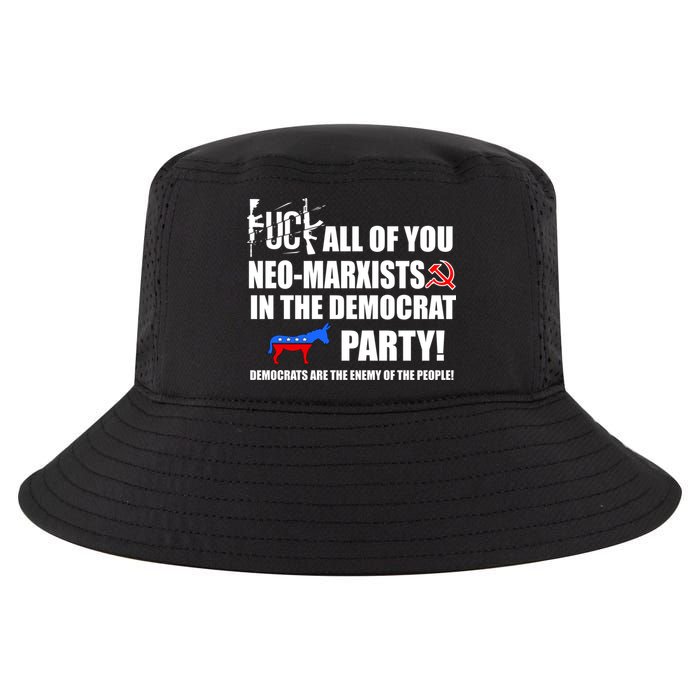 Neo Marxist Democrats Cool Comfort Performance Bucket Hat