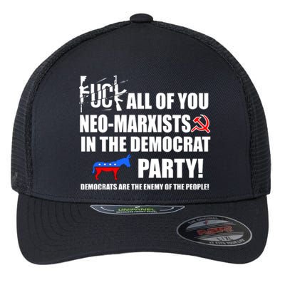 Neo Marxist Democrats Flexfit Unipanel Trucker Cap