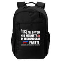 Neo Marxist Democrats Daily Commute Backpack