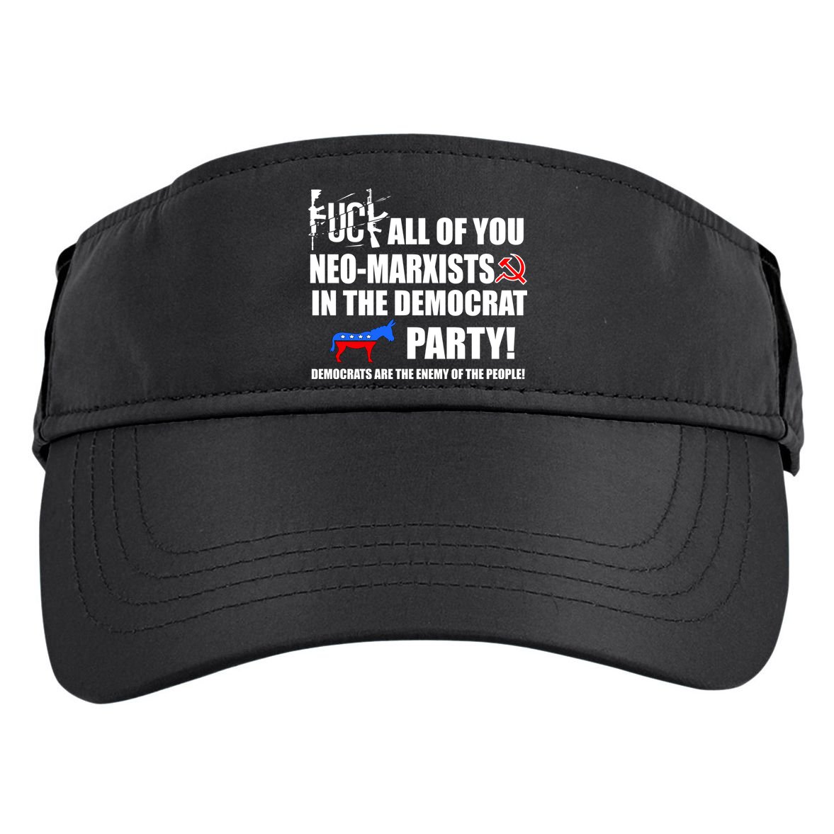 Neo Marxist Democrats Adult Drive Performance Visor