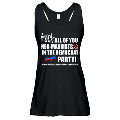 Neo Marxist Democrats Ladies Essential Flowy Tank