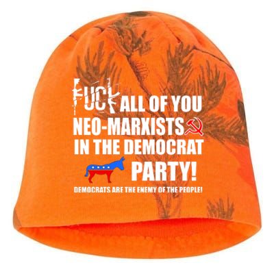 Neo Marxist Democrats Kati - Camo Knit Beanie