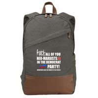 Neo Marxist Democrats Cotton Canvas Backpack
