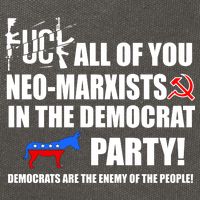 Neo Marxist Democrats Cotton Canvas Backpack