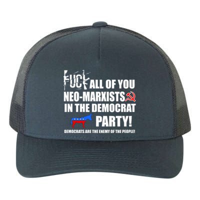 Neo Marxist Democrats Yupoong Adult 5-Panel Trucker Hat