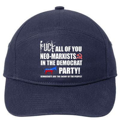 Neo Marxist Democrats 7-Panel Snapback Hat