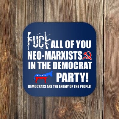 Neo Marxist Democrats Coaster