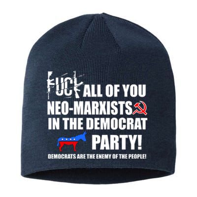 Neo Marxist Democrats Sustainable Beanie