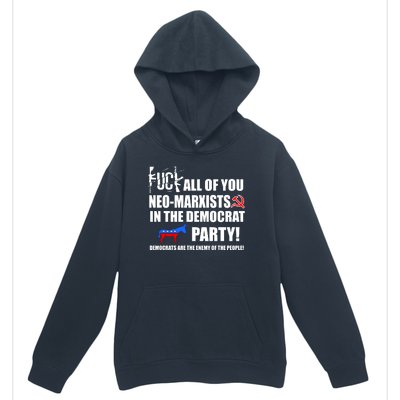 Neo Marxist Democrats Urban Pullover Hoodie