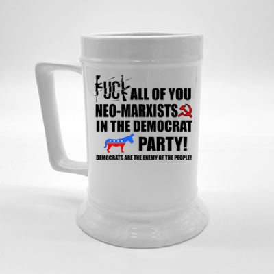 Neo Marxist Democrats Beer Stein