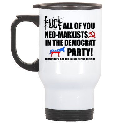 Neo Marxist Democrats Stainless Steel Travel Mug