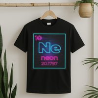 Ne Element Of The Chemistry Periodic Table For Scientists T-Shirt