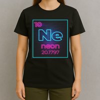 Ne Element Of The Chemistry Periodic Table For Scientists T-Shirt