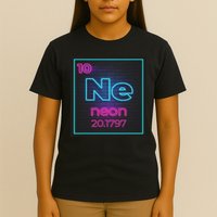 Ne Element Of The Chemistry Periodic Table For Scientists T-Shirt