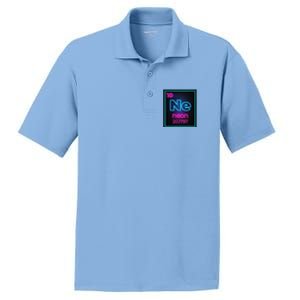 Neon Element Of The Chemistry Periodic Table PosiCharge RacerMesh Polo