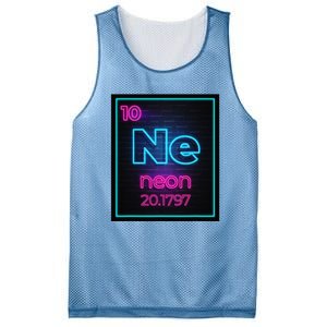 Neon Element Of The Chemistry Periodic Table Mesh Reversible Basketball Jersey Tank