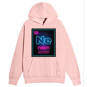 Neon Element Of The Chemistry Periodic Table Urban Pullover Hoodie