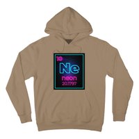 Neon Element Of The Chemistry Periodic Table Hoodie