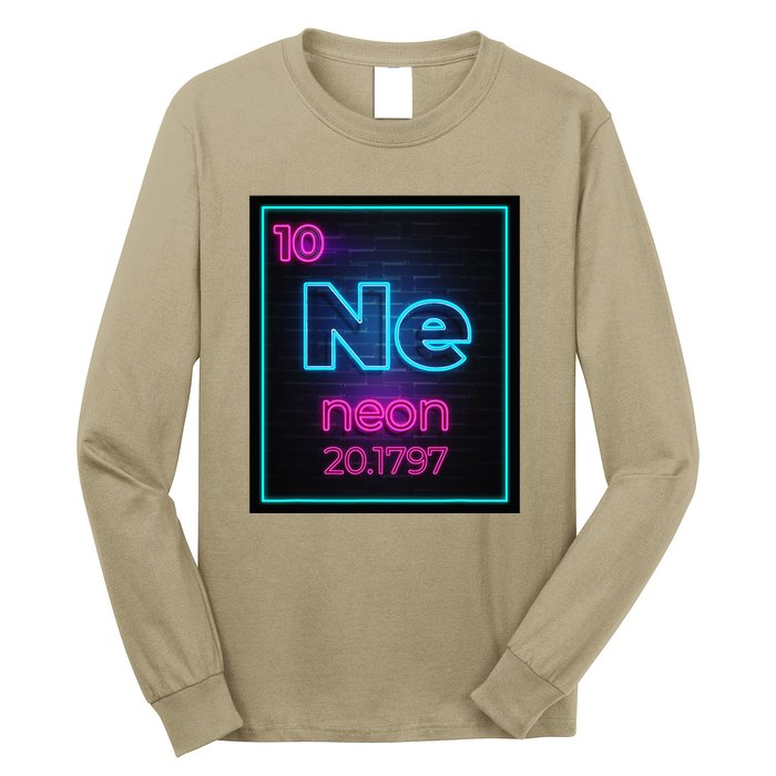 Neon Element Of The Chemistry Periodic Table Long Sleeve Shirt